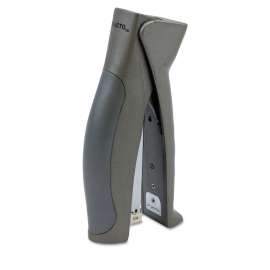 Ultimate StandUp Full Strip Desktop Stapler, 20-Sheet Capacity, Titanium