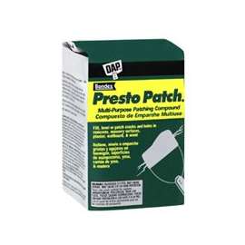 DAP Presto Patch 58505 Patching Compound, White, 4 lb Bag