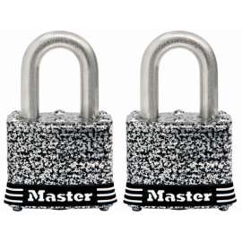 2PK 1.5" SS Lam Padlock