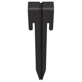 3PK 10.5" BLK Edg Stake