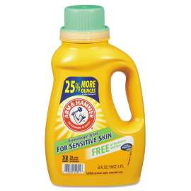HE Compatible Liquid Detergent, Unscented, 50oz Bottle, 8/Carton