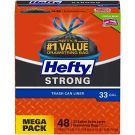 48CT 33GAL Trash Bag