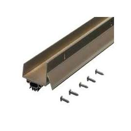 M-D 06197 Door Bottom with Drip Cap, 36 in L, 1-3/4 in W, 1-5/8 in H, Aluminum, Bronze