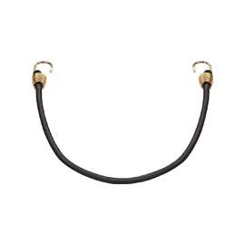ProSource FH64083-1 Stretch Cord, 10 mm Dia, 32 in L, Polypropylene, Black, Hook End