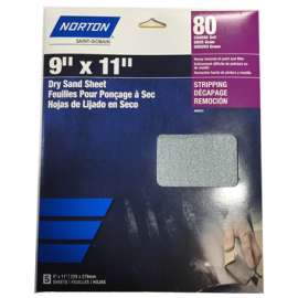 3PK 9x11 180G Sandpaper