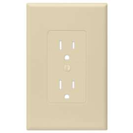 IVY 1G Deco Wall Plate