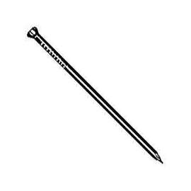 MAZE HT150-112 Trim Nail, Hand Drive, 1-1/2 in L, Carbon Steel, Smooth Shank, Black, 5 lb