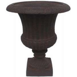 Venetian 15" Rust Urn