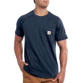 MED NAVY Cotton SS Tee
