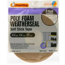 3/4x1/4 BRN Foam Tape