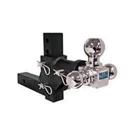 REESE TOWPOWER 7021800 Ball Mount Bar, Steel, Chrome/Powder-Coated