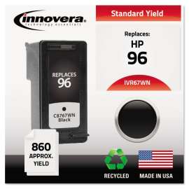 Remanufactured C8767WN (96) Ink, 860 Page-Yield, Black