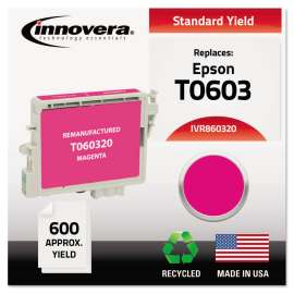 Remanufactured T060320 (60) Ink, 600 Page-Yield, Magenta