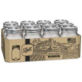 Ball 12PK PT Smooth Jar
