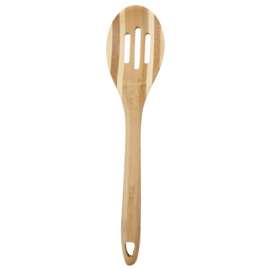12" Bamboo Slot Spoon