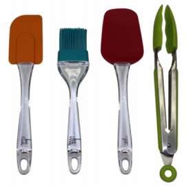 4PC Sili Utensil Set