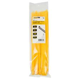 100PK 14" YEL STD Tie