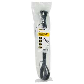 10PK 36" BLK HD Tie