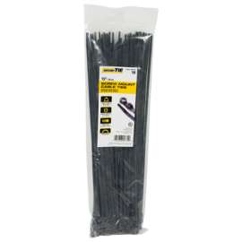 100PK15"BLK Scr MNT Tie