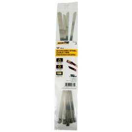 5PK 14" SS Wide Tie