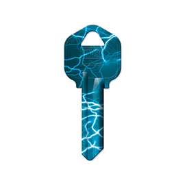 HY-KO 16010KW1-08 Key Blank, Solid Brass, Nickel
