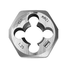 IRWIN 9740 Metric Die, M10-1.5 Thread, Right Hand Thread, HCS