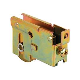 Prime-Line D 1811 Roller Assembly, 1-1/4 in Dia Roller, 5/16 in W Roller, Steel, 1-Roller, F-Tab Mounting