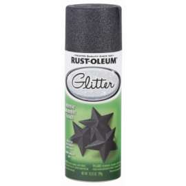 10.25OZ BLK Glit Spray