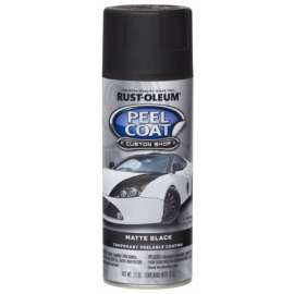 11OZ BLK Matte PeelCoat