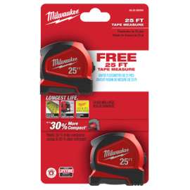 2PC 25' Measure Tapes