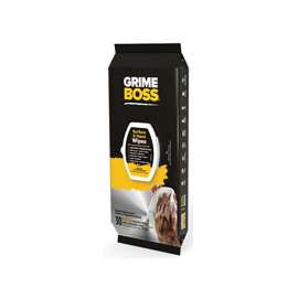 Grimeboss A541S30X Cleaning Wipes, 9.8 in L, 8.2 in W, Citrus