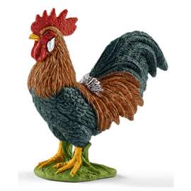 RED/BLU/BRN Rooster