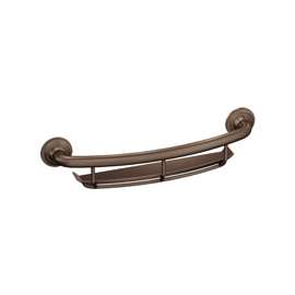 Moen LR2356DOWB Grab Bar, 16 in L Bar, 250 lb, Stainless Steel, Old World Bronze