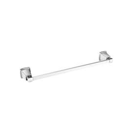 Moen Y3218CH Towel Bar, 18 in L Rod, Aluminum, Chrome, Surface Mounting