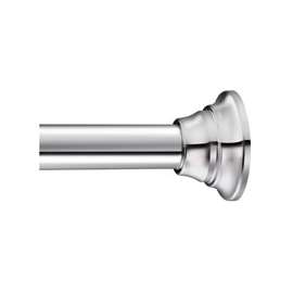 Moen TR1000CH Tension Rod, 44 to 72 in L Adjustable, 1 in Dia Rod, Stainless Steel, Chrome