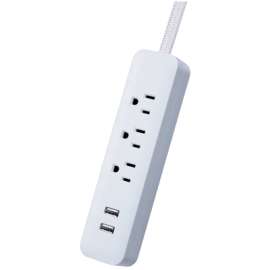 6' WHT EXT Cord/Strip