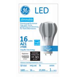 GE16W SW GU24 LED Bulb
