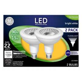 GE 2PK 15W Par38 Bulb