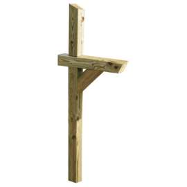 4x4x72" PT Mailbox Post