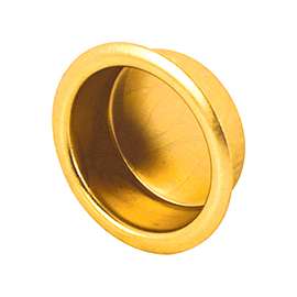 Prime-Line N 6846 Door Pull, 5/16 in D, Steel, Brass