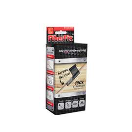 FiberFix Repair Wrap 4006 Pipe Repair Wrap, 40 in L, 1 in Thick, Black