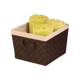 Honey-Can-Do Task-It STO-02986 Storage Basket, Espresso