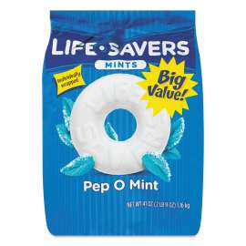 Hard Candy Mints, Pep-O-Mint, 41 oz Bag