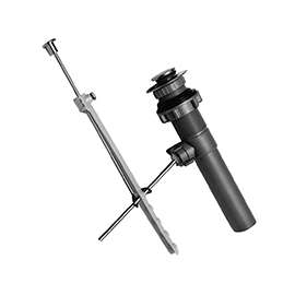 Danco 80767 Pop-Up Assembly, Brass/Plastic, Chrome