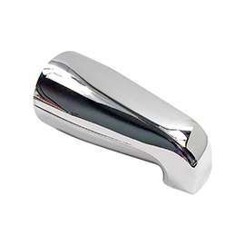 Danco 80764 Tub Spout, Metal, Chrome Plated, For: 1/2 in or 3/4 in IPS Connections