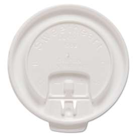 Liftback & Lock Tab Cup Lids for Foam Cups, Fits 10 oz Trophy Cups, WE, 100/PK