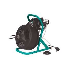 COBRA TOOLS 40 Series 90040 Drum Machine, 3/8 in Dia Cable, 75 ft L Cable, Pneumatic Foot Switch Control