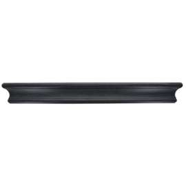 18" BLK Bev Float Shelf