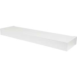 24" WHT Mod Float Shelf