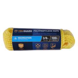 3/8x100 YEL Poly Rope